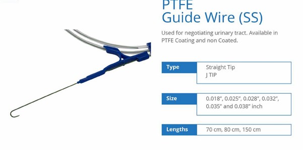 PTFE Guidewire (SS)