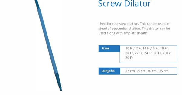 Screw Dilator