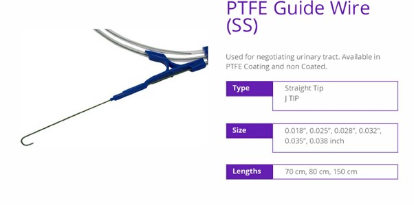 PTFE Guidewire