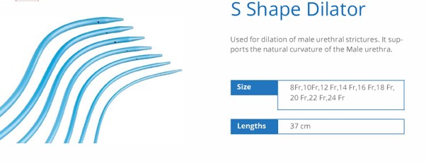 S Shape Dilator