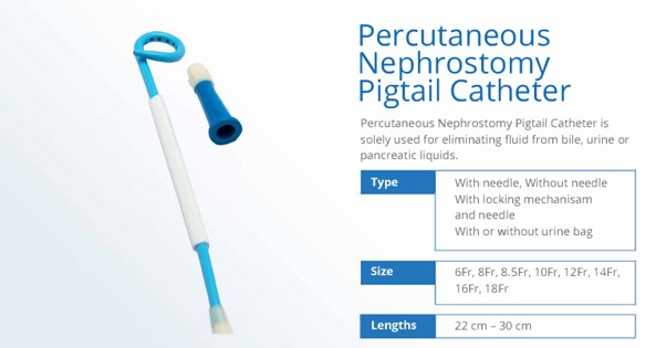 Percutaneous Nephrostomy Drainage Catheter