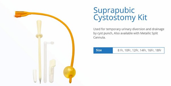 Suprapubic Cystostomy Kit