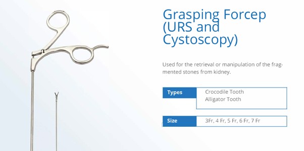 Grasping Forceps (URS and Cystoscopy)