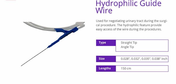 Hydrophilic Guidewire (alt)