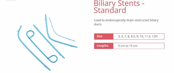 Biliary Stent (Standard)