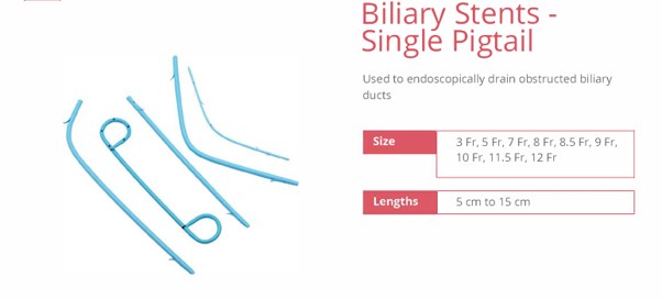 Biliary Stent (Single Pigtail)