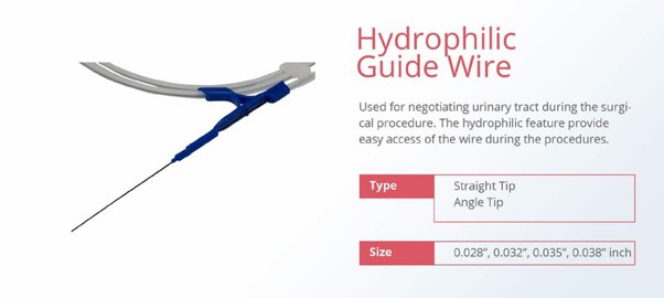 Hydrophilic Guide Wire